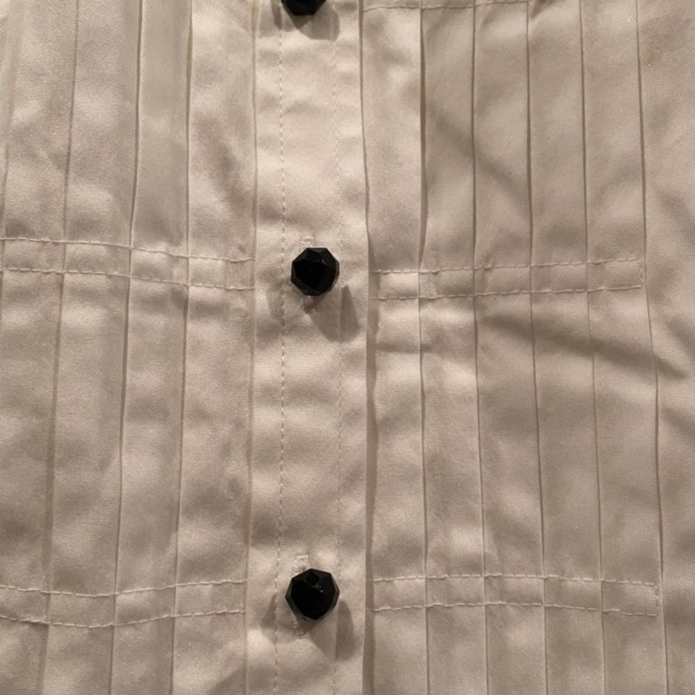LOFT Button Down White Shirt - Picture 2 of 3